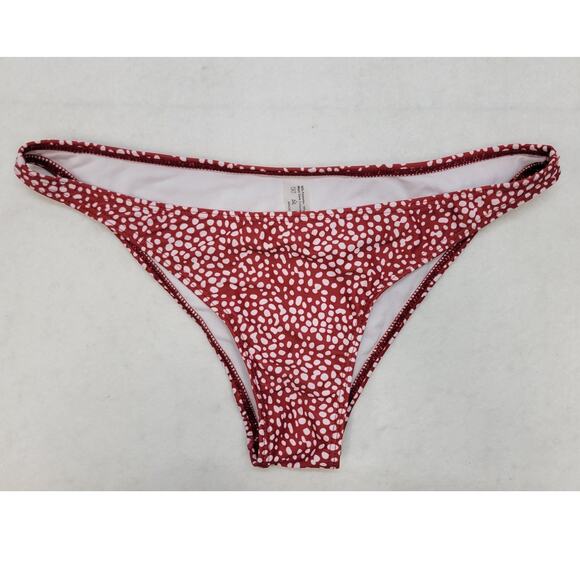 Shein Women's Bikini Bottom Red Size Large - Picture 1 of 5